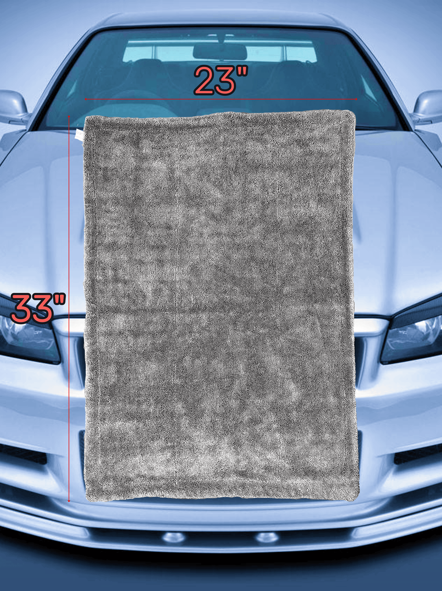 Amazing Absorbent Car Drying Towel - Quick Dry, No Water Marks - seaflagus