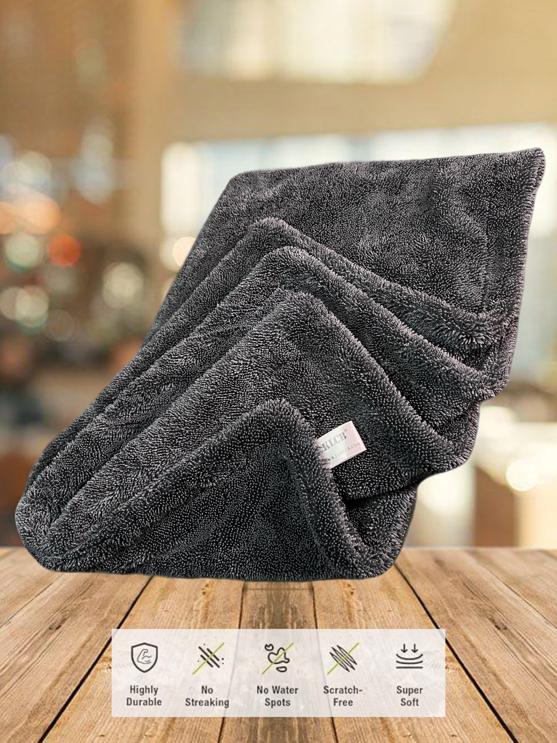Super Absorbent Car Drying Towel Bundle – Includes Desert Sponge & Microfiber Towel - seaflagus