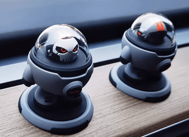 The FattyBoi Air Freshener – Sleek White & Black Design, Standard & Mini Versions - seaflagus