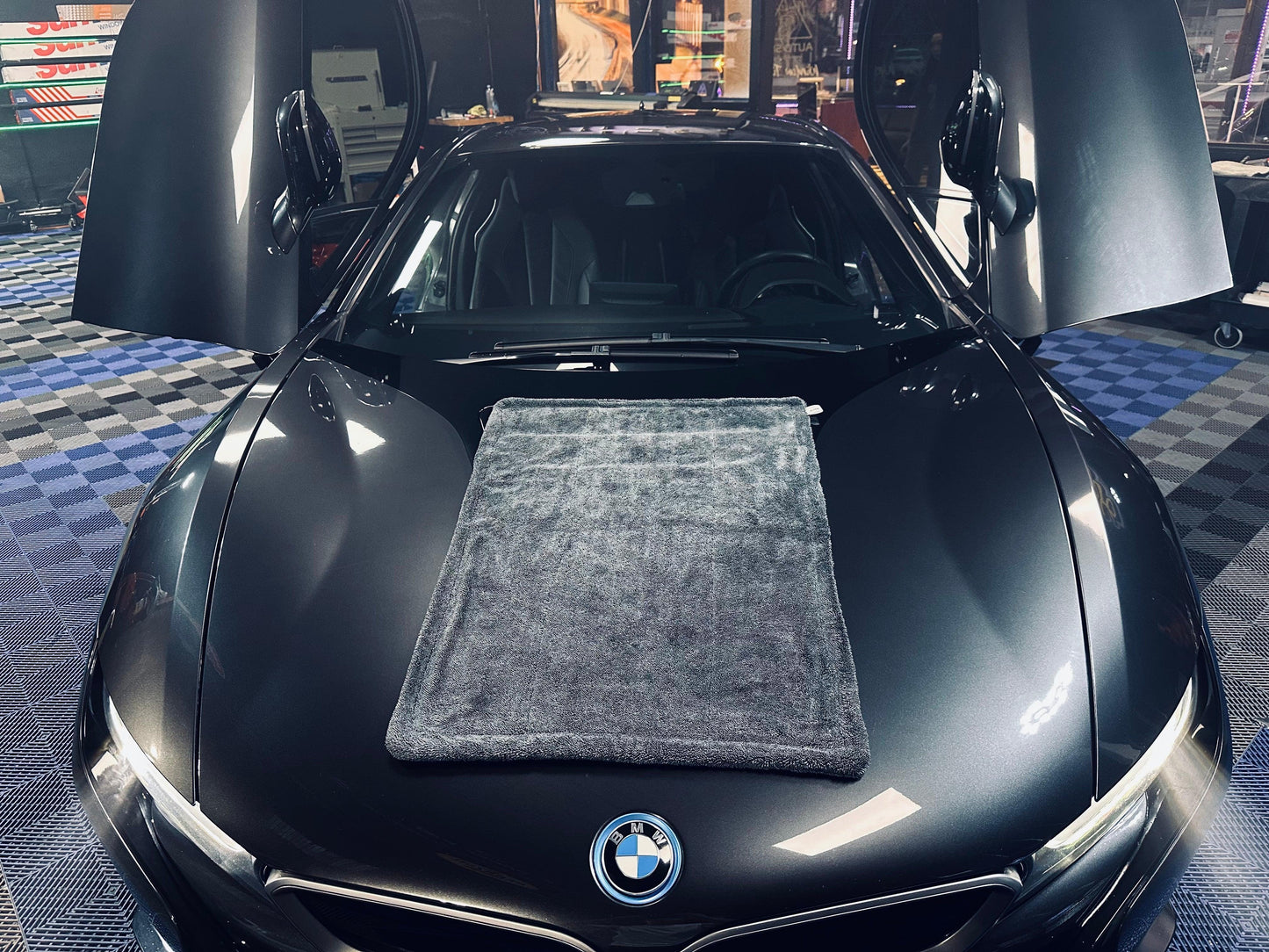 Amazing Absorbent Car Drying Towel - Quick Dry, No Water Marks - seaflagus