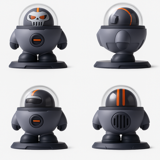 The FattyBoi Air Freshener – Sleek White & Black Design, Standard & Mini Versions