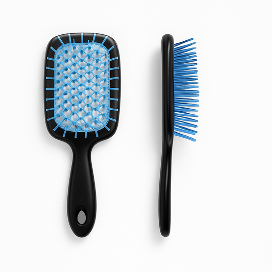 Durable Vented Hair Brush on All Wet or Dry Hair Types, Lightweight Handle