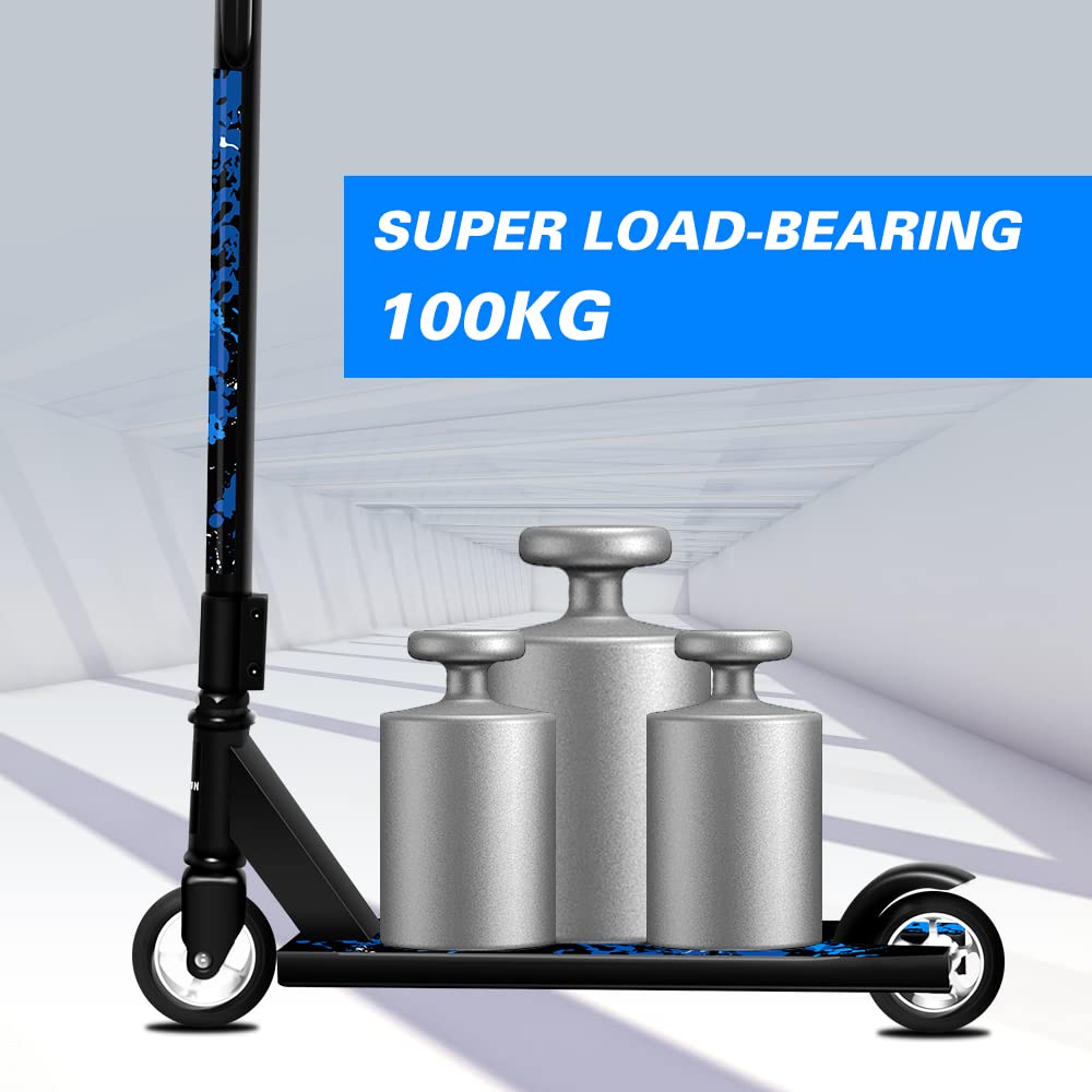 Trick Scooters for Kids Ages 6-12 Years - Perfect for Beginner Level Freestyle Kids Scooters Riders Pro Freestyle Stunt Scooter Lightweight
