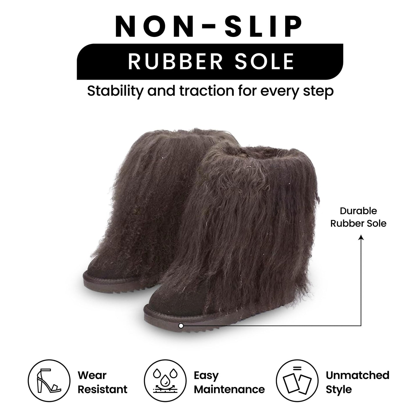 Freezy Faux Fur Winter Boots for Women – Warm Fluffy Snow Moon Boots with Plush Exterior