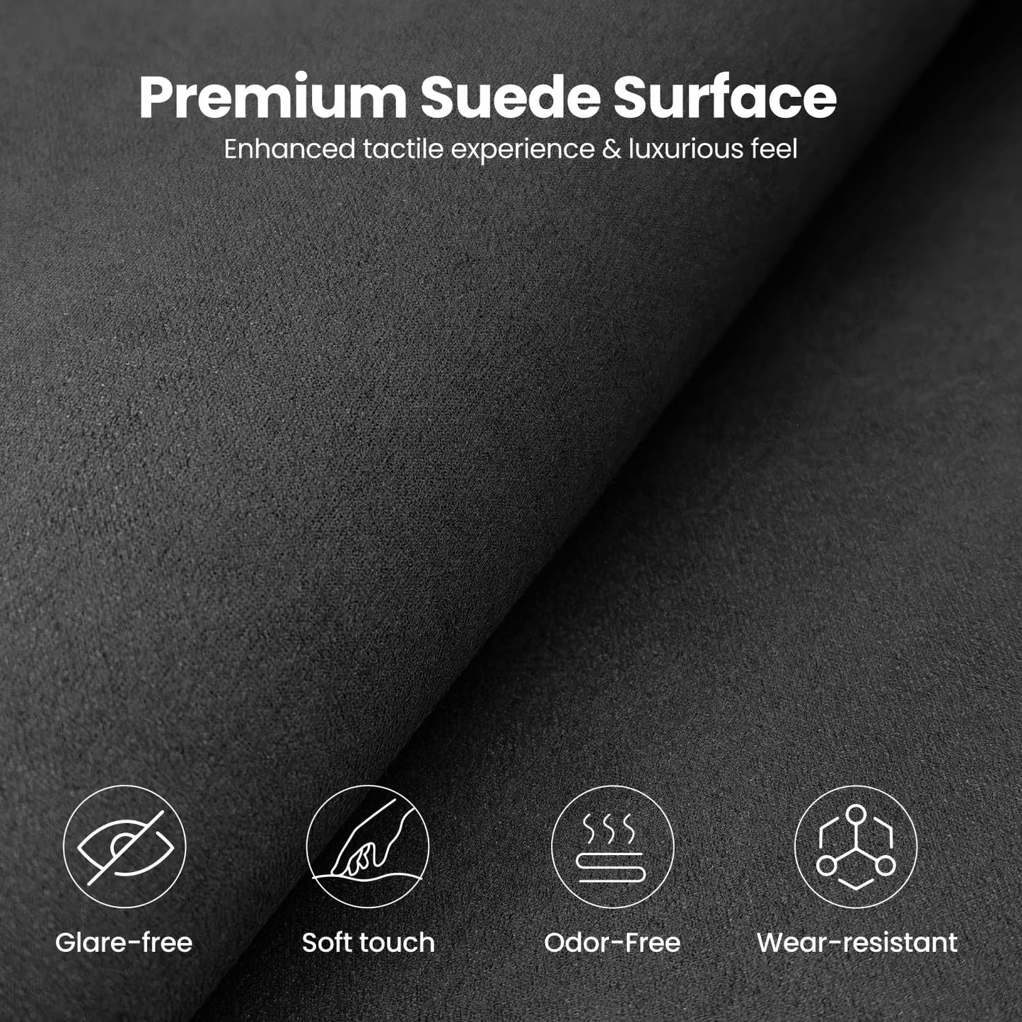 Tesla Premium Dash Mat | Anti-Glare & Full Protection | Luxury Alcantara for Model Y(2024-2017)